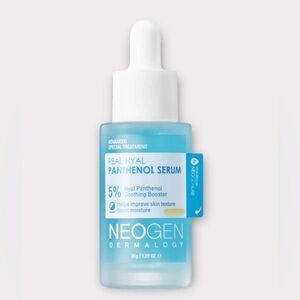 NIB NeoGen Dermalogy Real Hyal Panthenol Serum
1.01 fl. oz. / 30ml, New Unopened